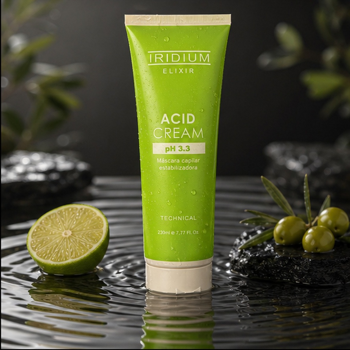 Acid Cream pH 3.3 - Máscara Capilar Estabilizadora Ácida