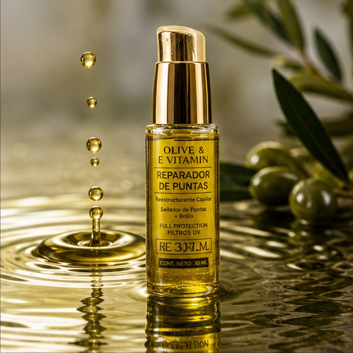 Olive & Vitamina E Reparador de Puntas